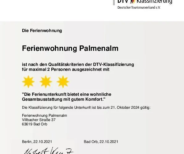 Palmenalm Apartman *